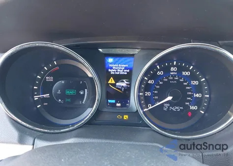 2012 Hyundai Sonata Hybrid z USA, uszkodzony, nr VIN KMHEC4A40CA034021